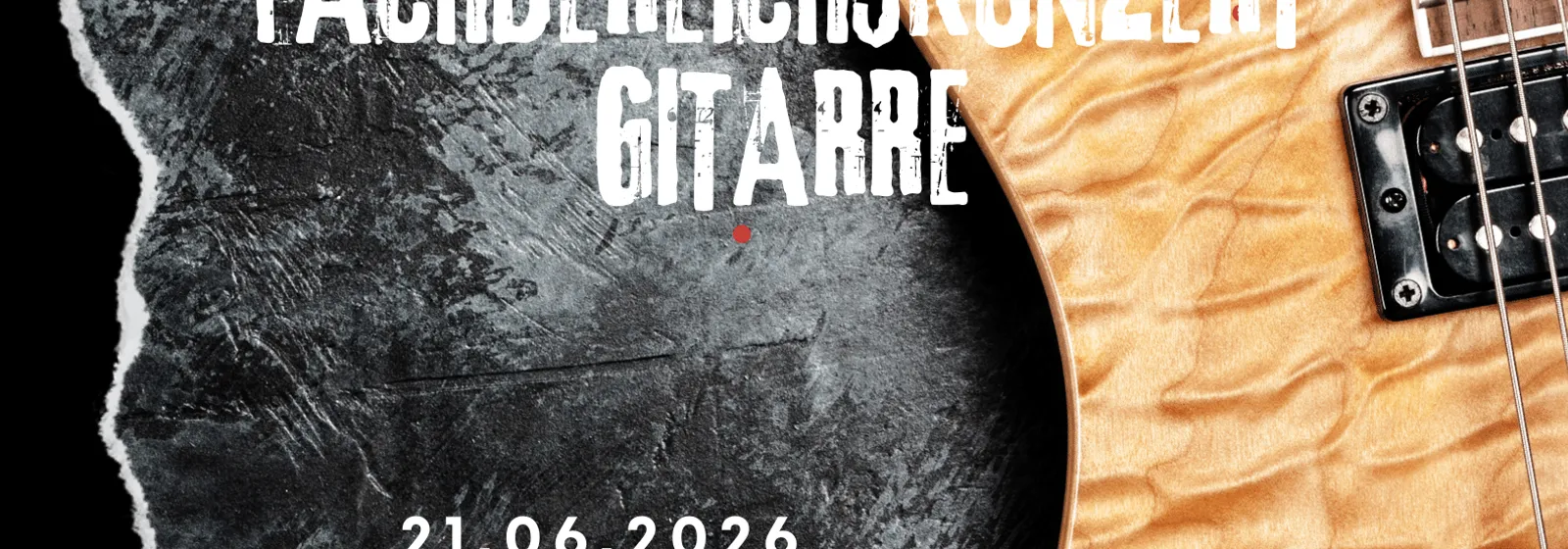 Fachbereichskonzert Gitarren